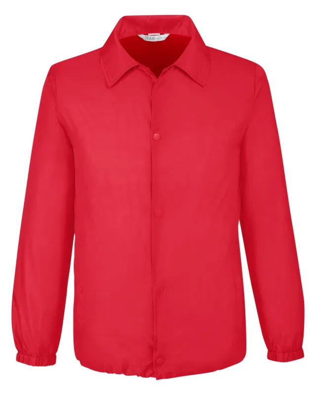 Team 365 Adult Zone Protect Coaches Jacket — view 88