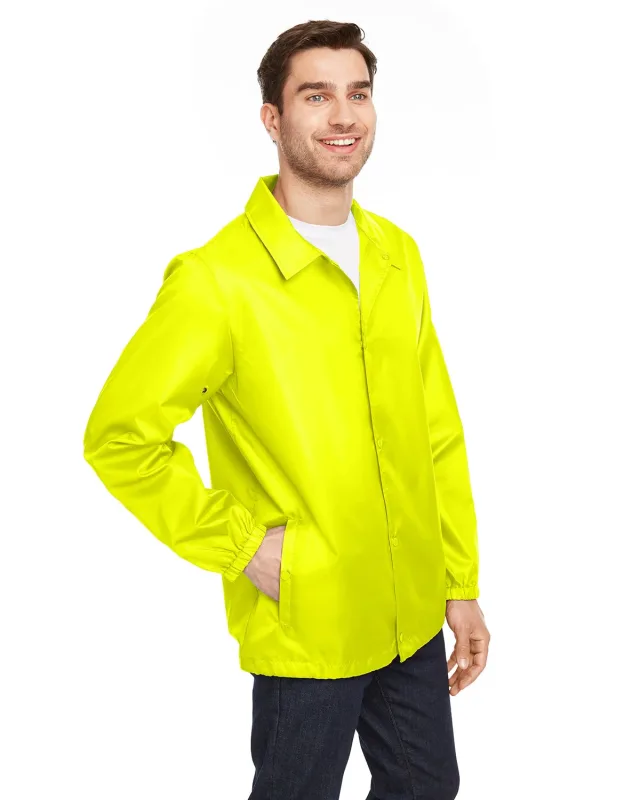 Team 365 Adult Zone Protect Coaches Jacket — view 9