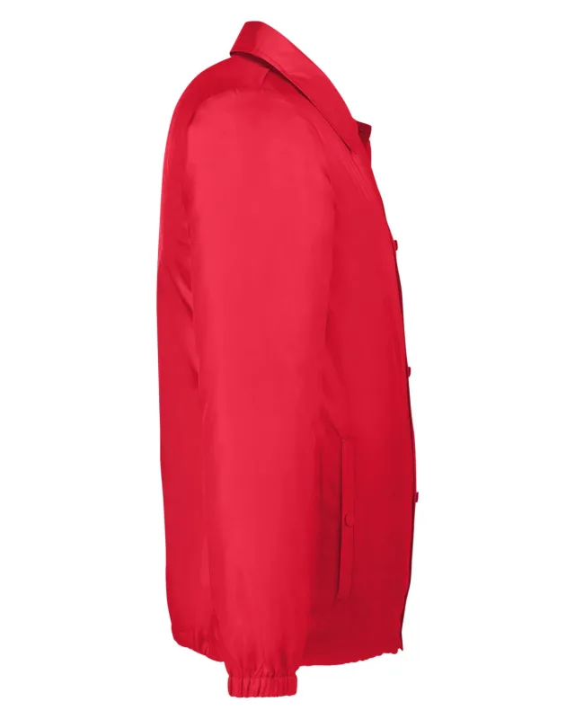 Team 365 Adult Zone Protect Coaches Jacket — view 90