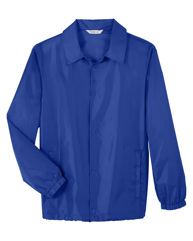 Team 365 Adult Zone Protect Coaches Jacket — view 93