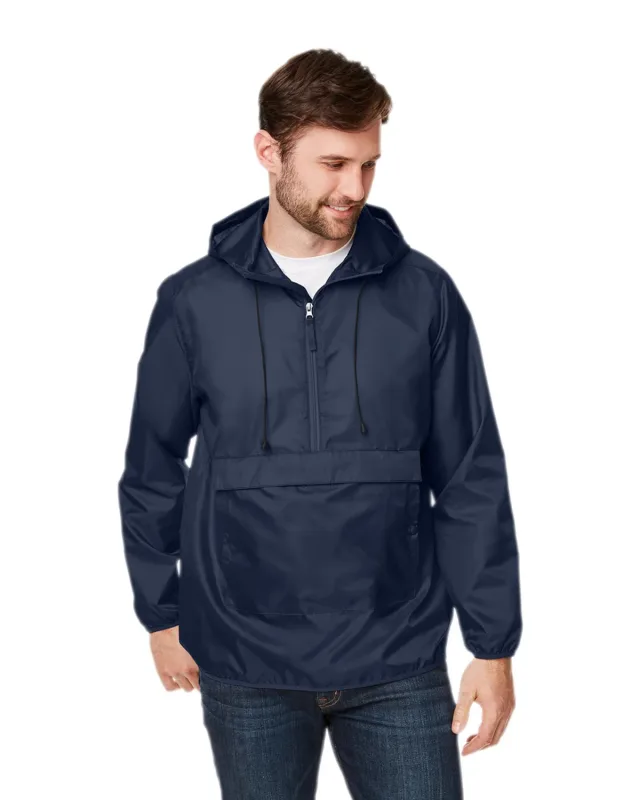 Team 365 Adult Zone Protect Packable Anorak Jacket — view 14