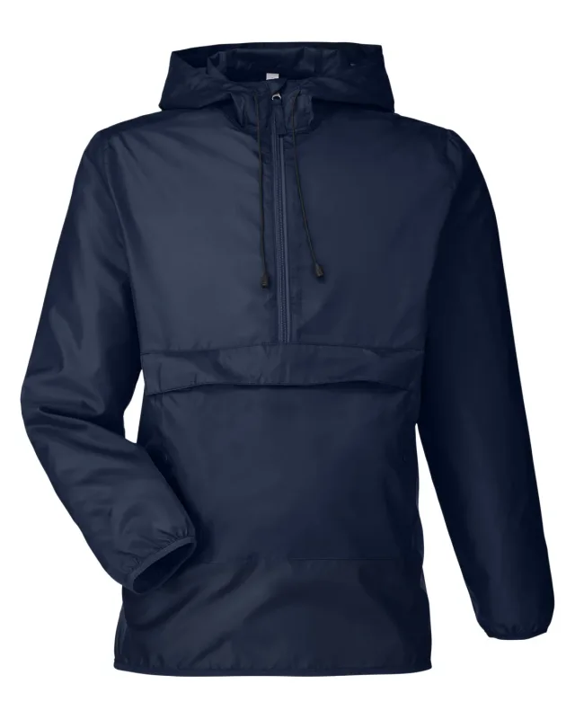 Team 365 Adult Zone Protect Packable Anorak Jacket — view 18