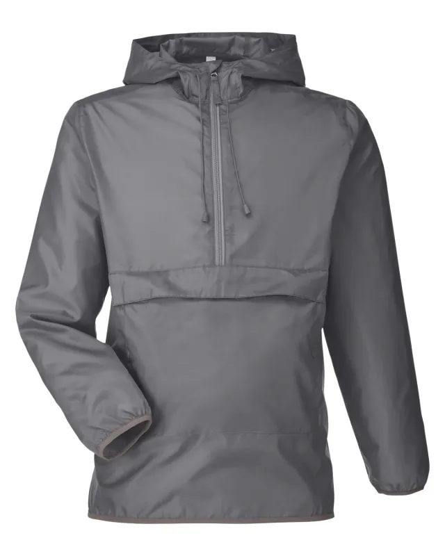 Team 365 Adult Zone Protect Packable Anorak Jacket — view 28