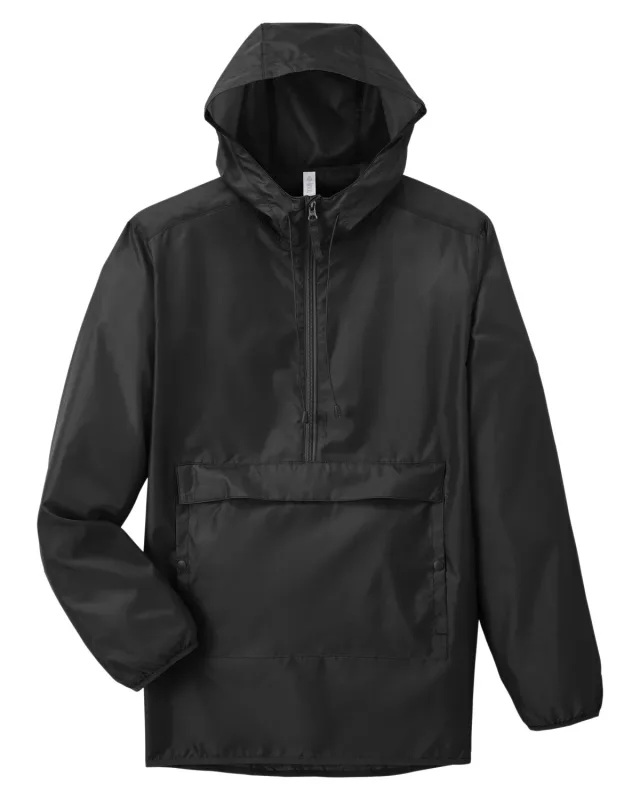 Team 365 Adult Zone Protect Packable Anorak Jacket — view 3