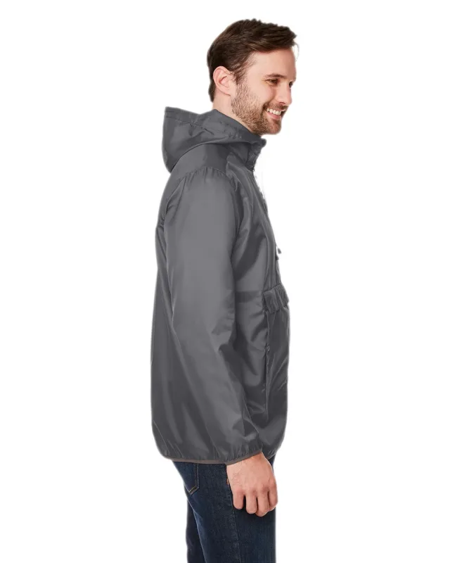 Team 365 Adult Zone Protect Packable Anorak Jacket — view 30