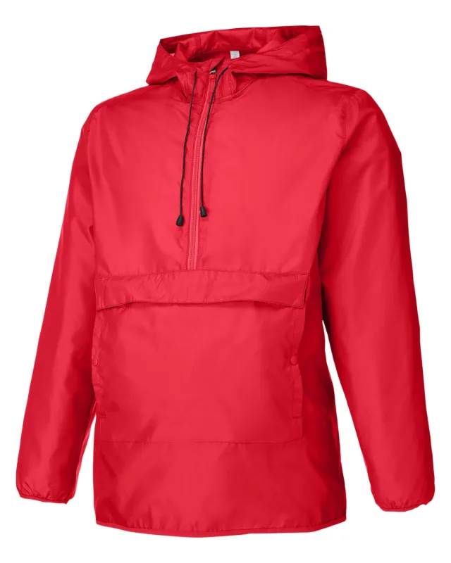 Team 365 Adult Zone Protect Packable Anorak Jacket — view 36