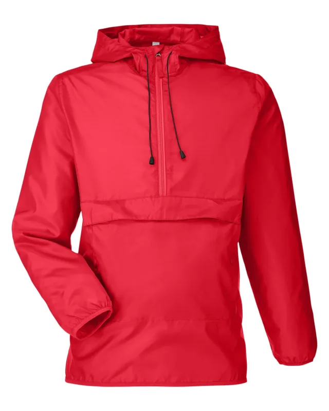 Team 365 Adult Zone Protect Packable Anorak Jacket — view 38