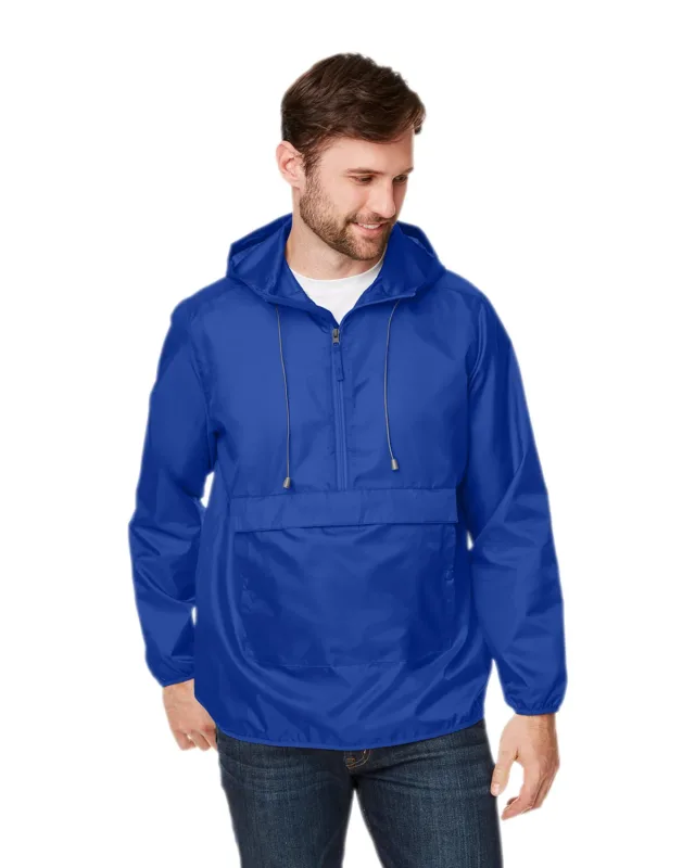 Team 365 Adult Zone Protect Packable Anorak Jacket — view 44
