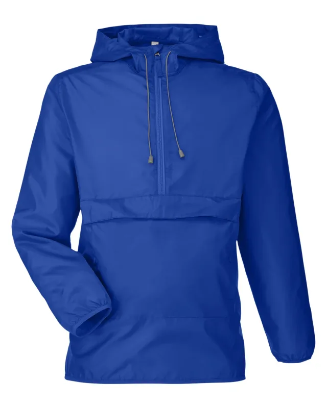 Team 365 Adult Zone Protect Packable Anorak Jacket — view 48