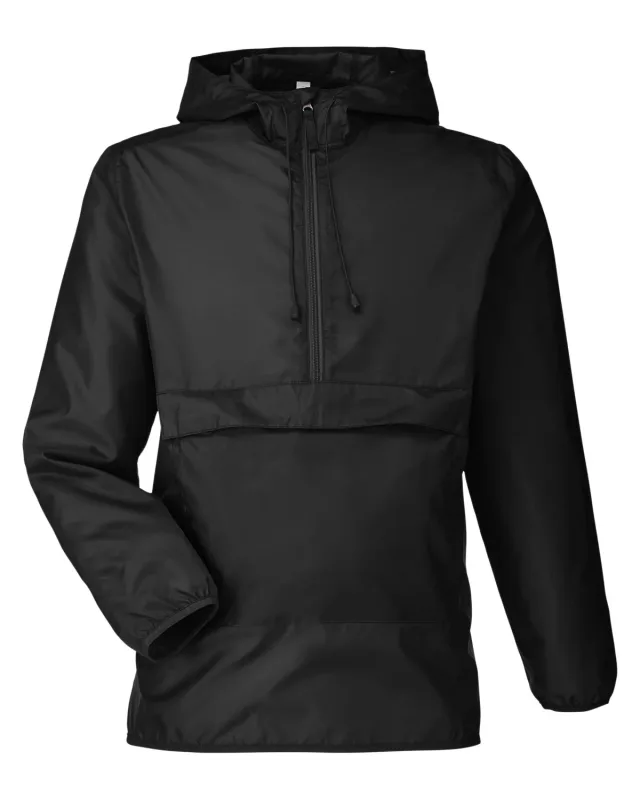 Team 365 Adult Zone Protect Packable Anorak Jacket — view 8