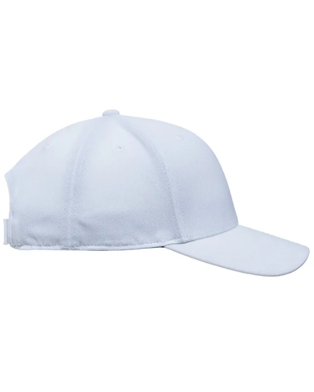 Team 365 by Flexfit Adult Cool & Dry Mini Pique Performance Cap — view 3