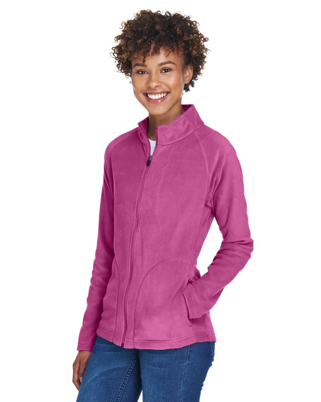 Team 365 Ladies' Campus Microfleece Jacket — view 11