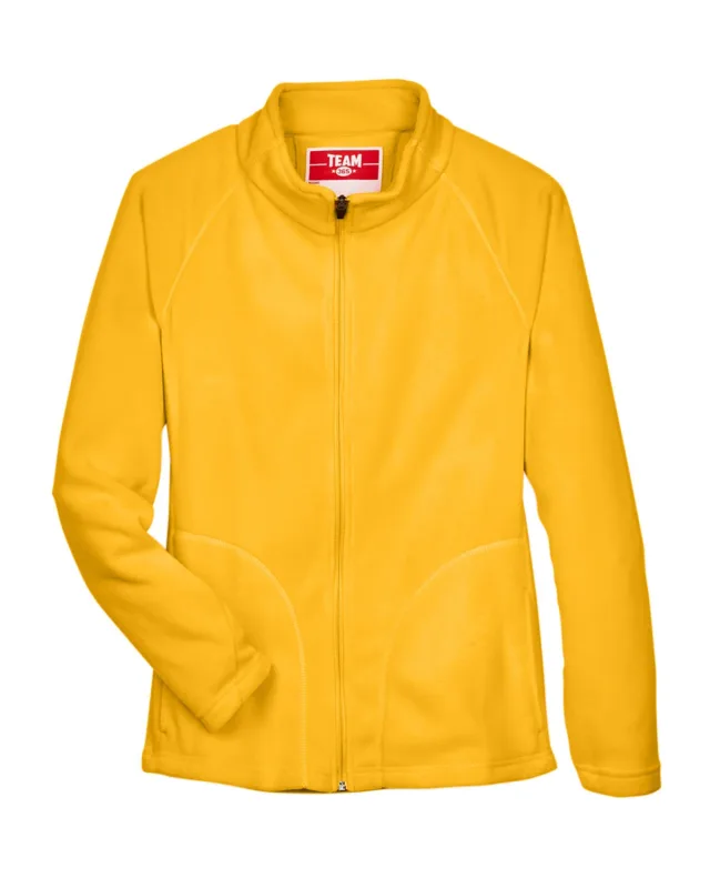 Team 365 Ladies' Campus Microfleece Jacket — view 15