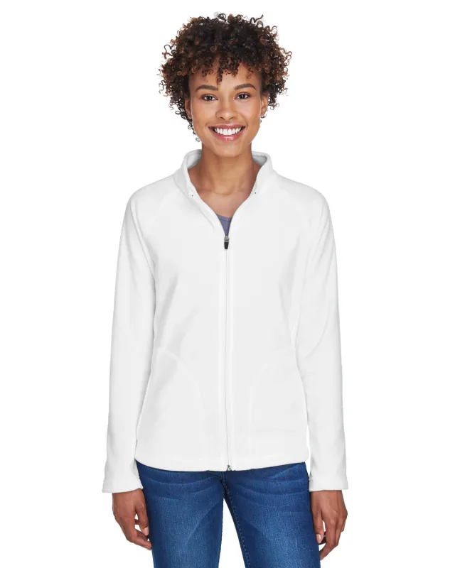 Team 365 Ladies' Campus Microfleece Jacket — view 2