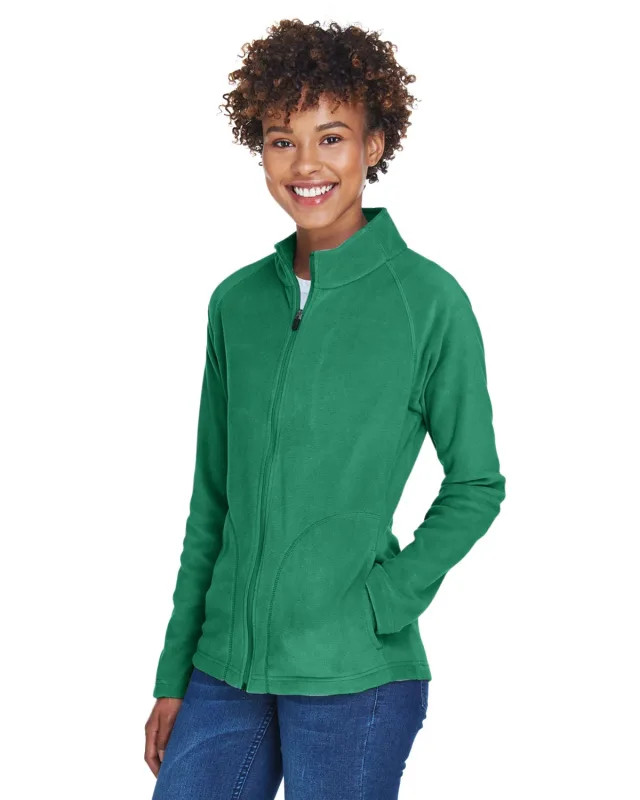 Team 365 Ladies' Campus Microfleece Jacket — view 25