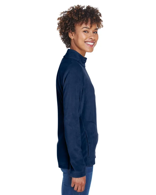 Team 365 Ladies' Campus Microfleece Jacket — view 40