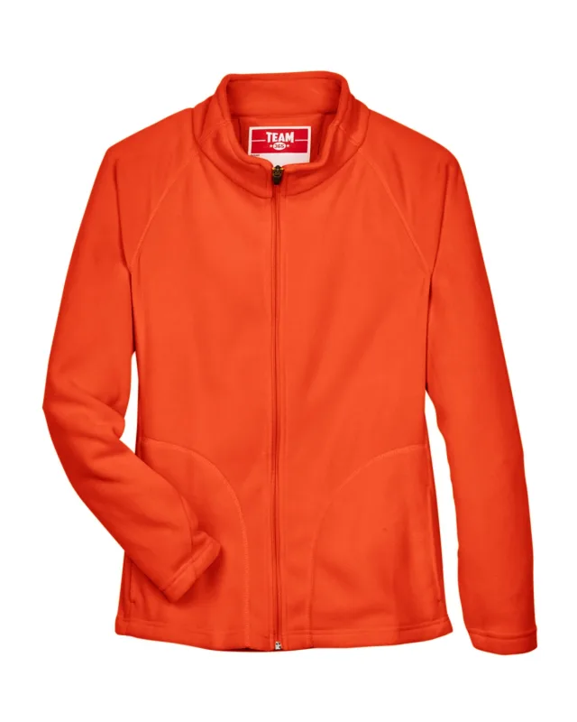 Team 365 Ladies' Campus Microfleece Jacket — view 43