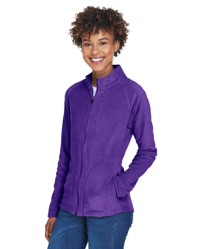 Team 365 Ladies' Campus Microfleece Jacket — view 53