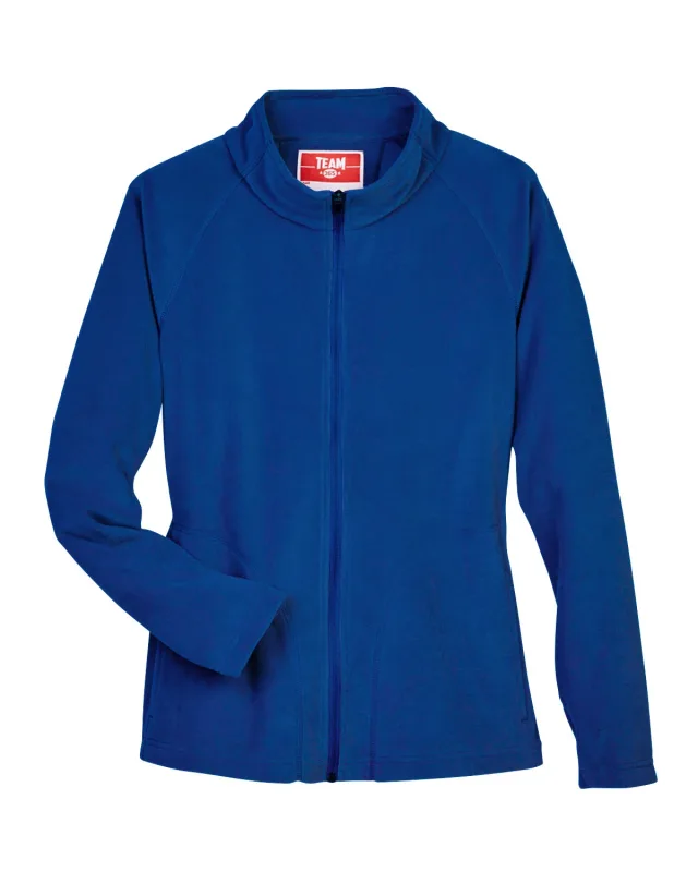 Team 365 Ladies' Campus Microfleece Jacket — view 63