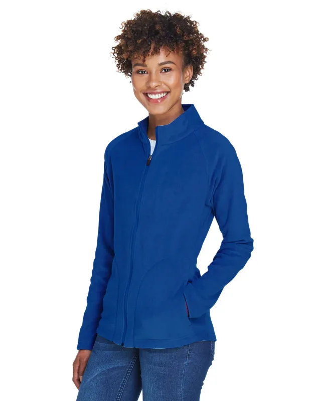 Team 365 Ladies' Campus Microfleece Jacket — view 66