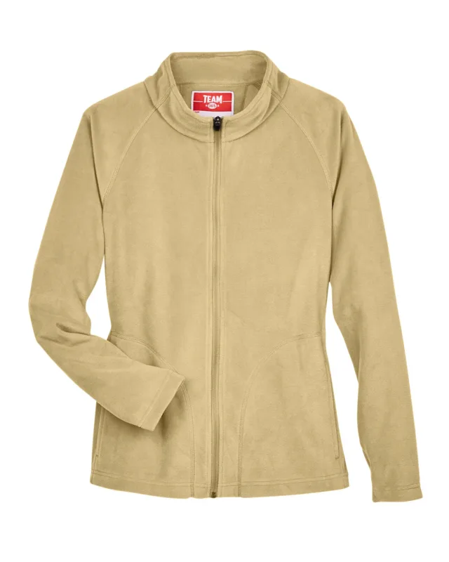 Team 365 Ladies' Campus Microfleece Jacket — view 70
