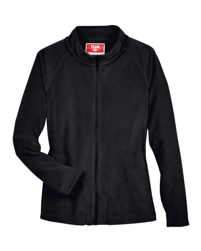Team 365 Ladies' Campus Microfleece Jacket — view 77