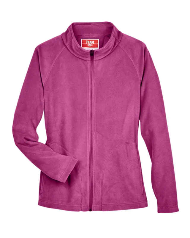 Team 365 Ladies' Campus Microfleece Jacket — view 8