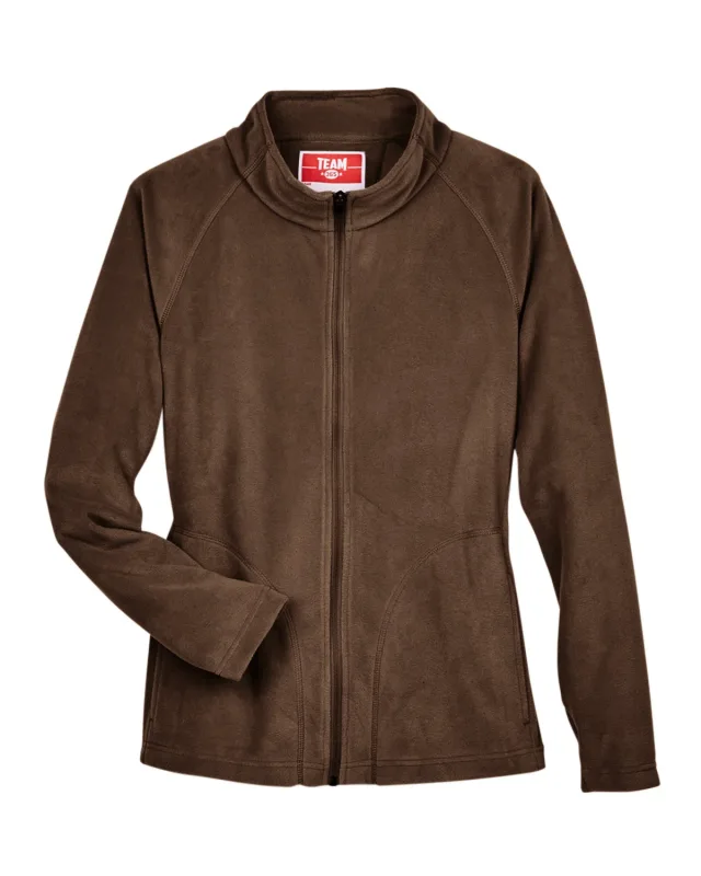 Team 365 Ladies' Campus Microfleece Jacket — view 84