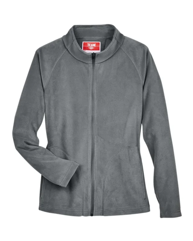 Team 365 Ladies' Campus Microfleece Jacket — view 91
