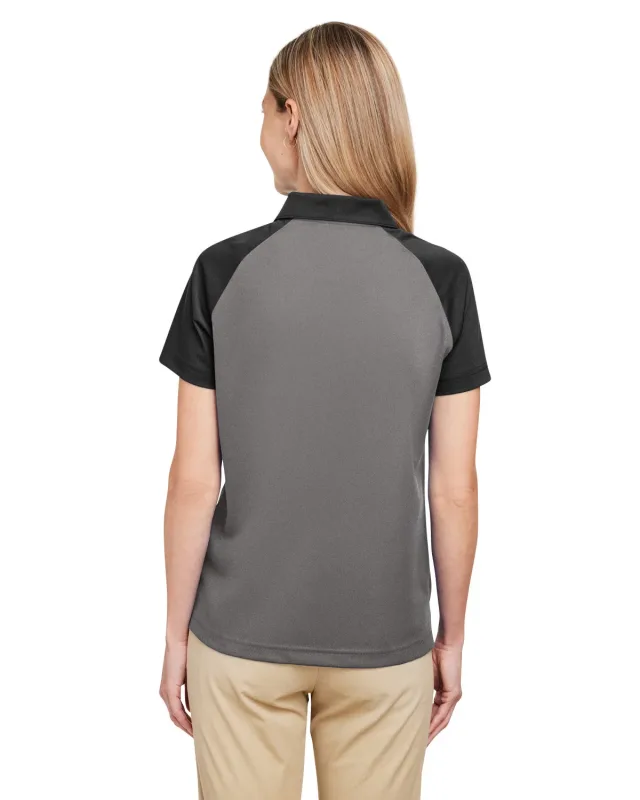 Team 365 Ladies' Command Snag-Protection Colorblock Polo — view 11