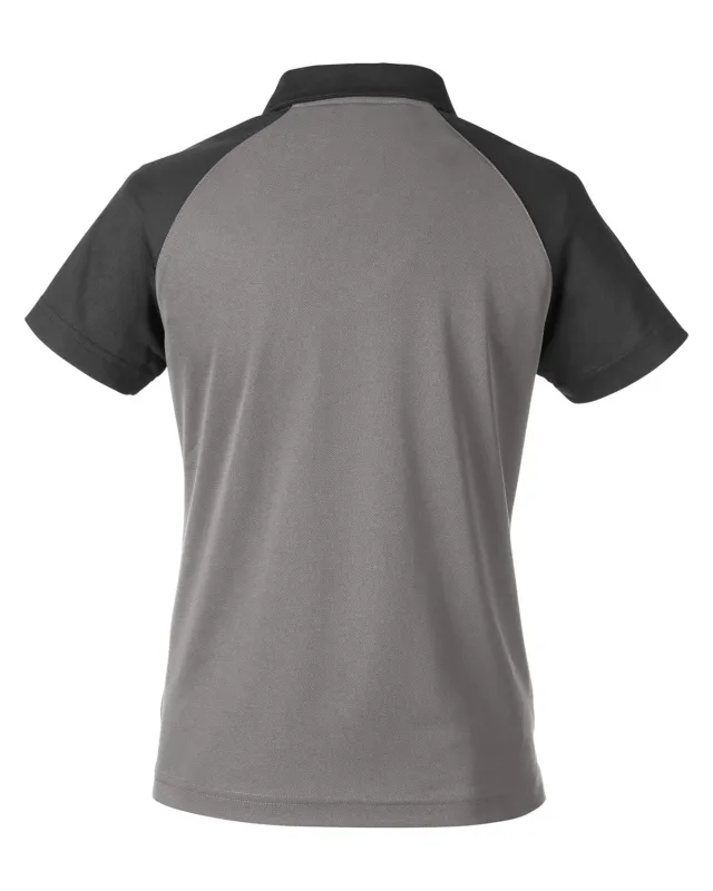 Team 365 Ladies' Command Snag-Protection Colorblock Polo — view 15
