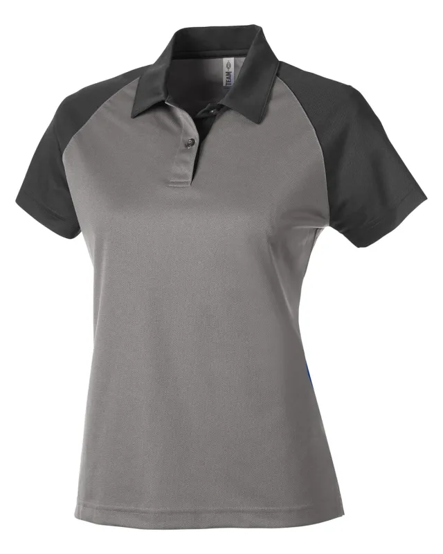 Team 365 Ladies' Command Snag-Protection Colorblock Polo — view 16
