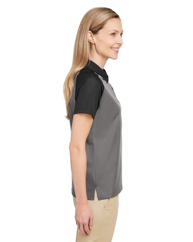 Team 365 Ladies' Command Snag-Protection Colorblock Polo — view 20