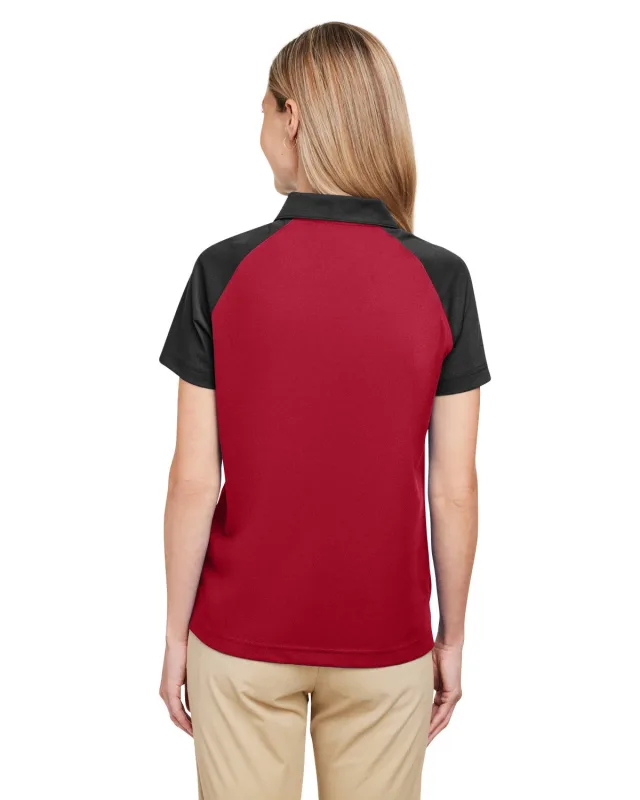 Team 365 Ladies' Command Snag-Protection Colorblock Polo — view 21