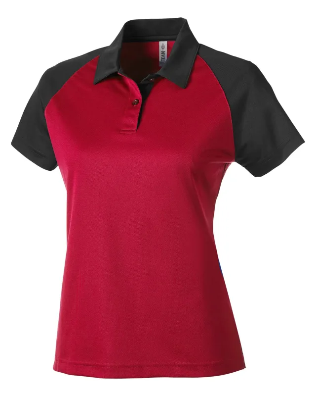 Team 365 Ladies' Command Snag-Protection Colorblock Polo — view 26