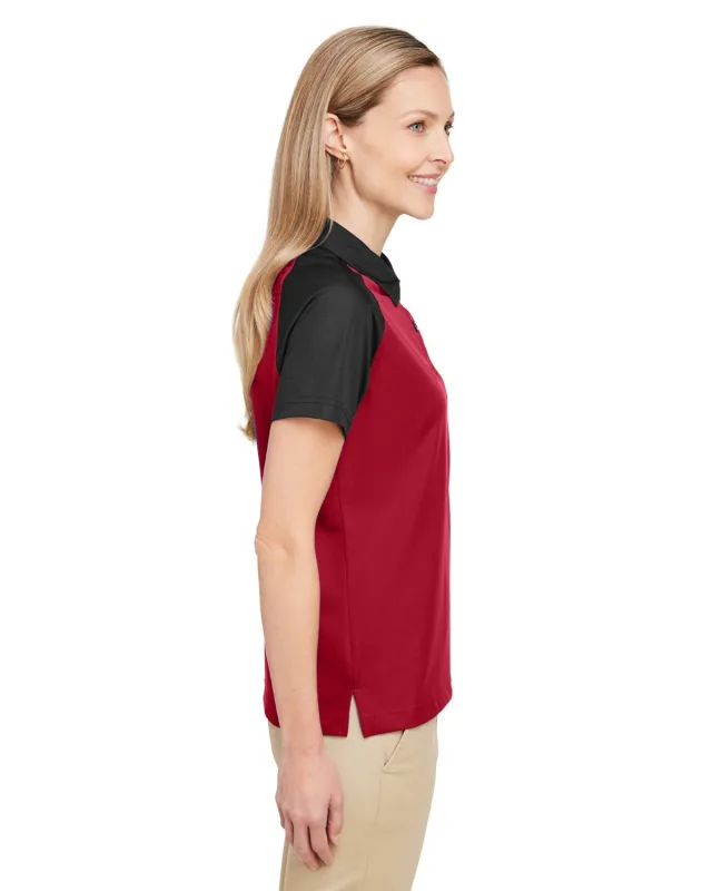 Team 365 Ladies' Command Snag-Protection Colorblock Polo — view 30