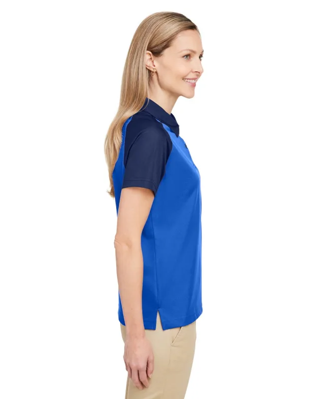 Team 365 Ladies' Command Snag-Protection Colorblock Polo — view 40