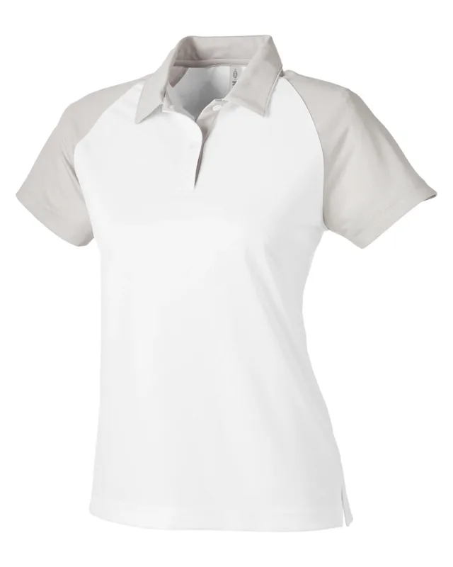 Team 365 Ladies' Command Snag-Protection Colorblock Polo — view 46