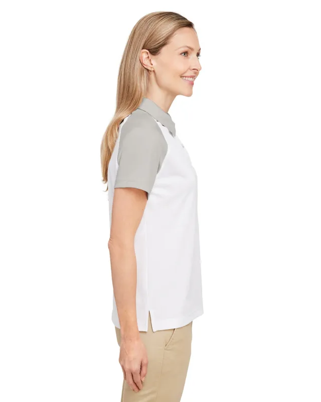 Team 365 Ladies' Command Snag-Protection Colorblock Polo — view 50