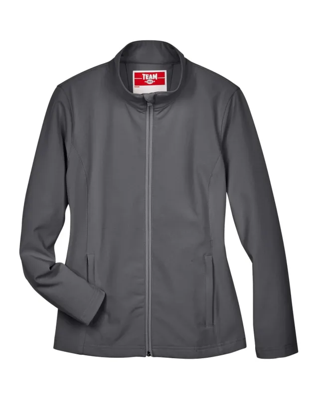 Team 365 Ladies' Leader Soft Shell Jacket — view 125