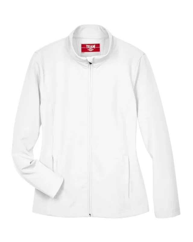 Team 365 Ladies' Leader Soft Shell Jacket — view 3