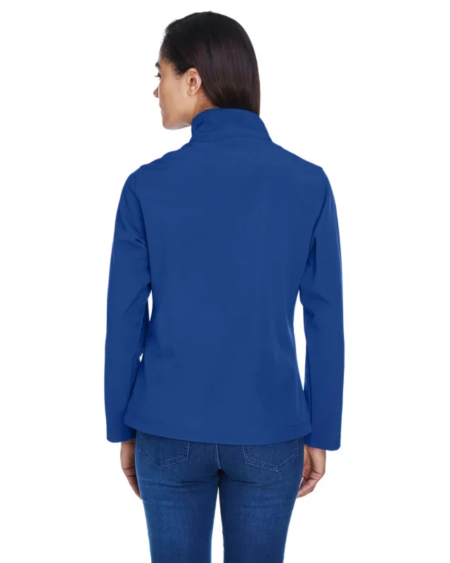 Team 365 Ladies' Leader Soft Shell Jacket — view 90