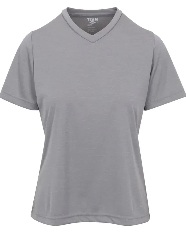 Team 365 Ladies' Sonic Heather Performance T-Shirt — view 14