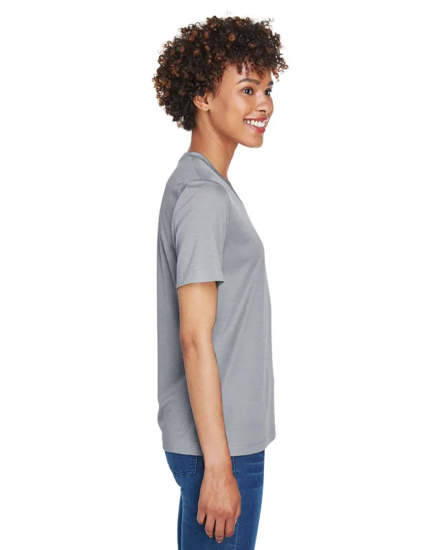 Team 365 Ladies' Sonic Heather Performance T-Shirt — view 16
