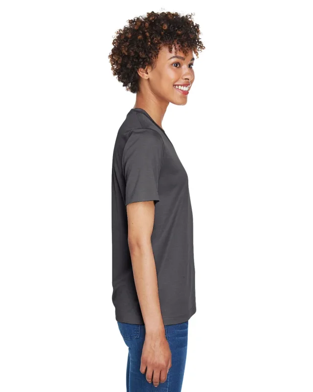 Team 365 Ladies' Sonic Heather Performance T-Shirt — view 24