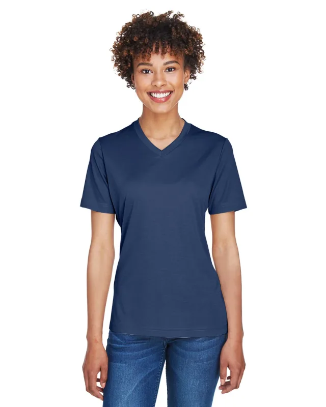 Team 365 Ladies' Sonic Heather Performance T-Shirt — view 28