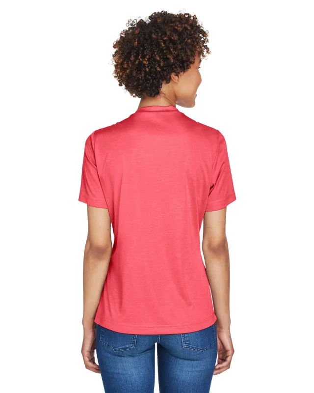 Team 365 Ladies' Sonic Heather Performance T-Shirt — view 33