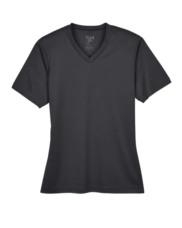 Team 365 Ladies' Sonic Heather Performance T-Shirt — view 51