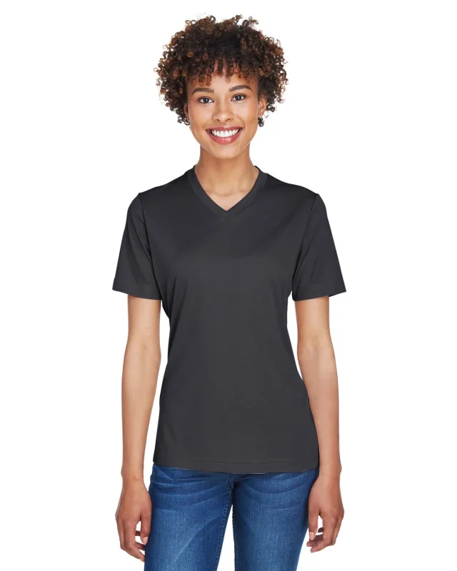 Team 365 Ladies' Sonic Heather Performance T-Shirt — view 52