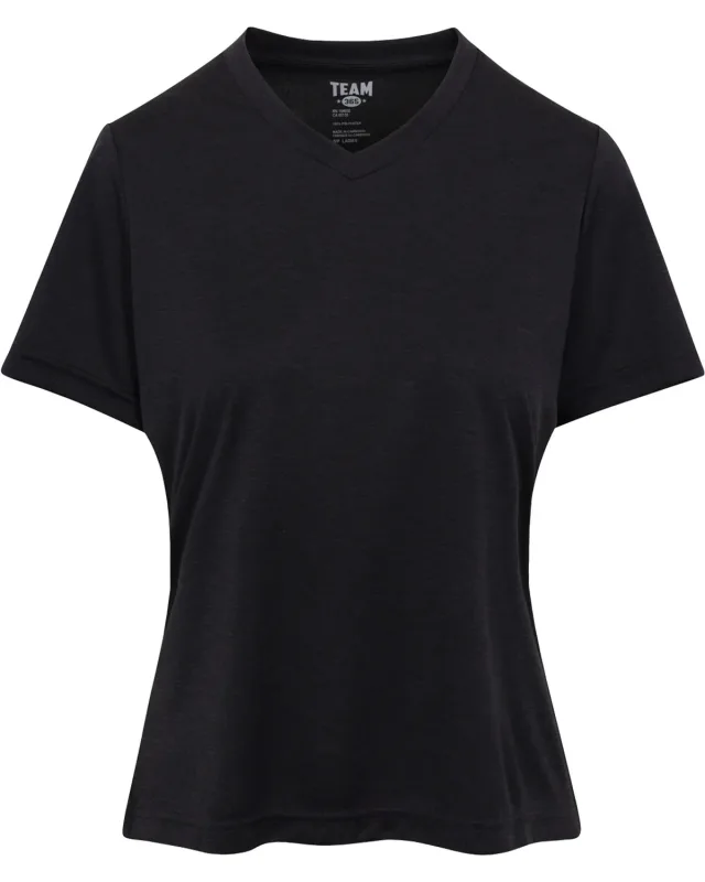 Team 365 Ladies' Sonic Heather Performance T-Shirt — view 54